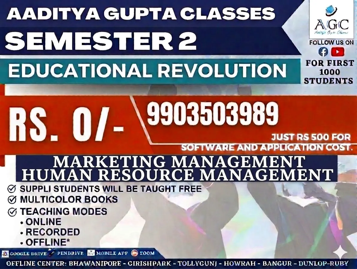MARKETING MANAGEMENT AND HUMAN RESOURCES MANAGEMENT 
