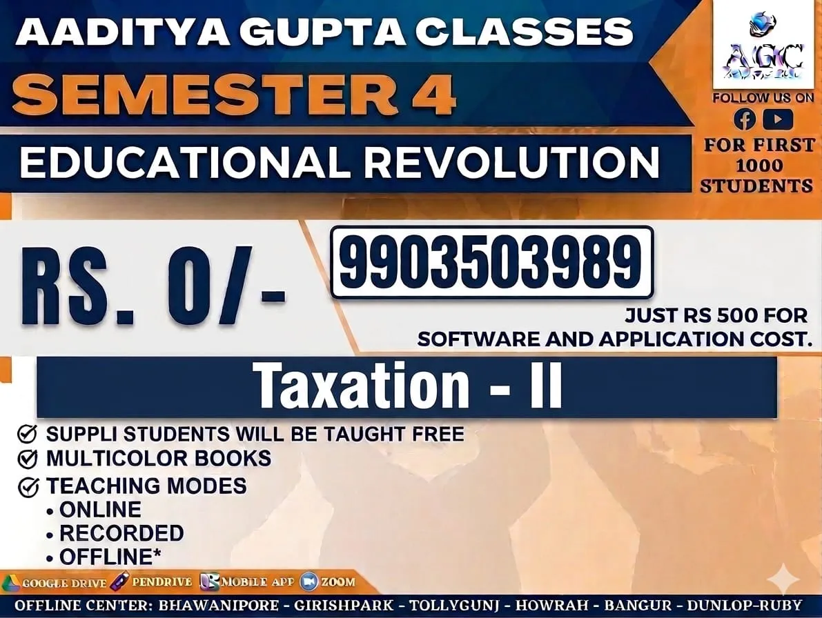 TAXATION II