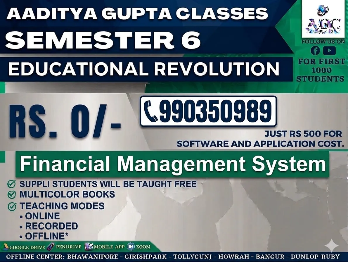 FINANCIAL MANAGEMENT SYSTEM 