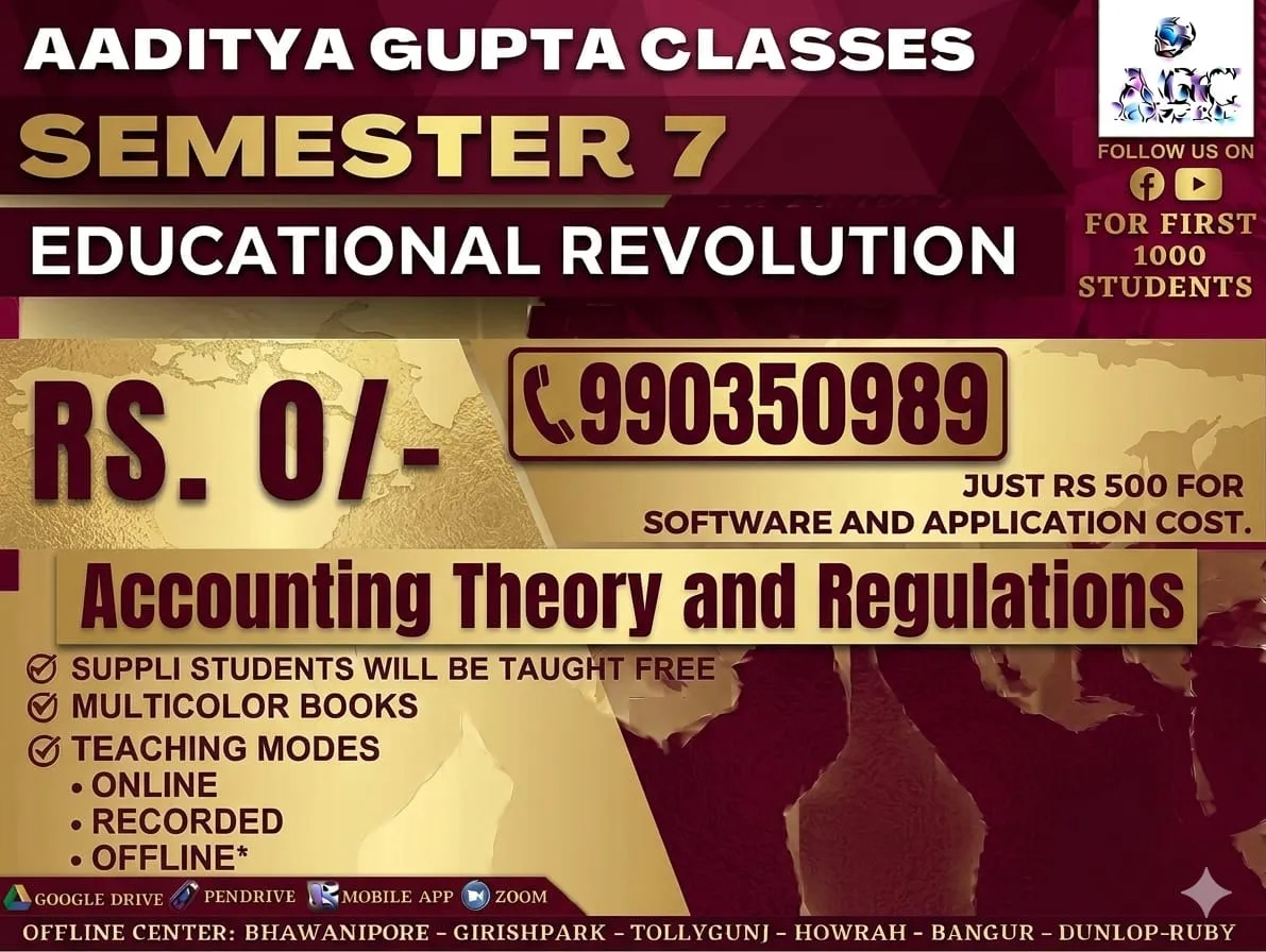 ACCOUNTING THEORY AND REGULATIONS 