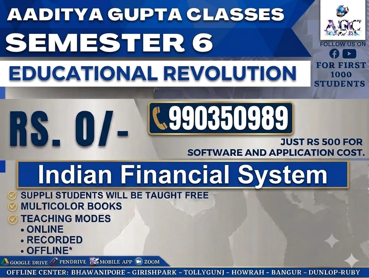 INDIAN FINANCIAL SYSTEM