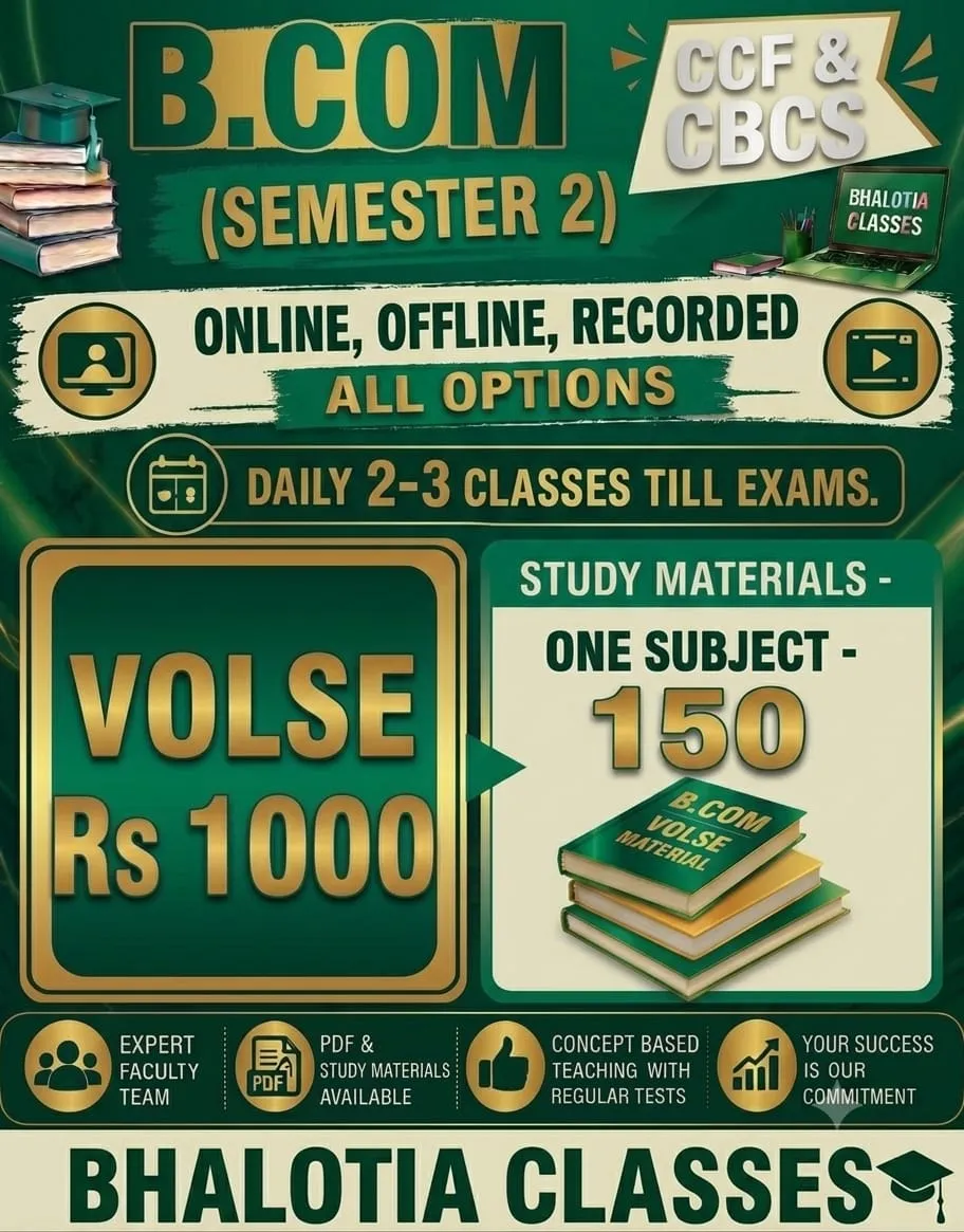 VALUE ORIENTED LIFE & SKILL EDUCATION SEMESTER 2  BY RAVI KANT BHALOTIA 