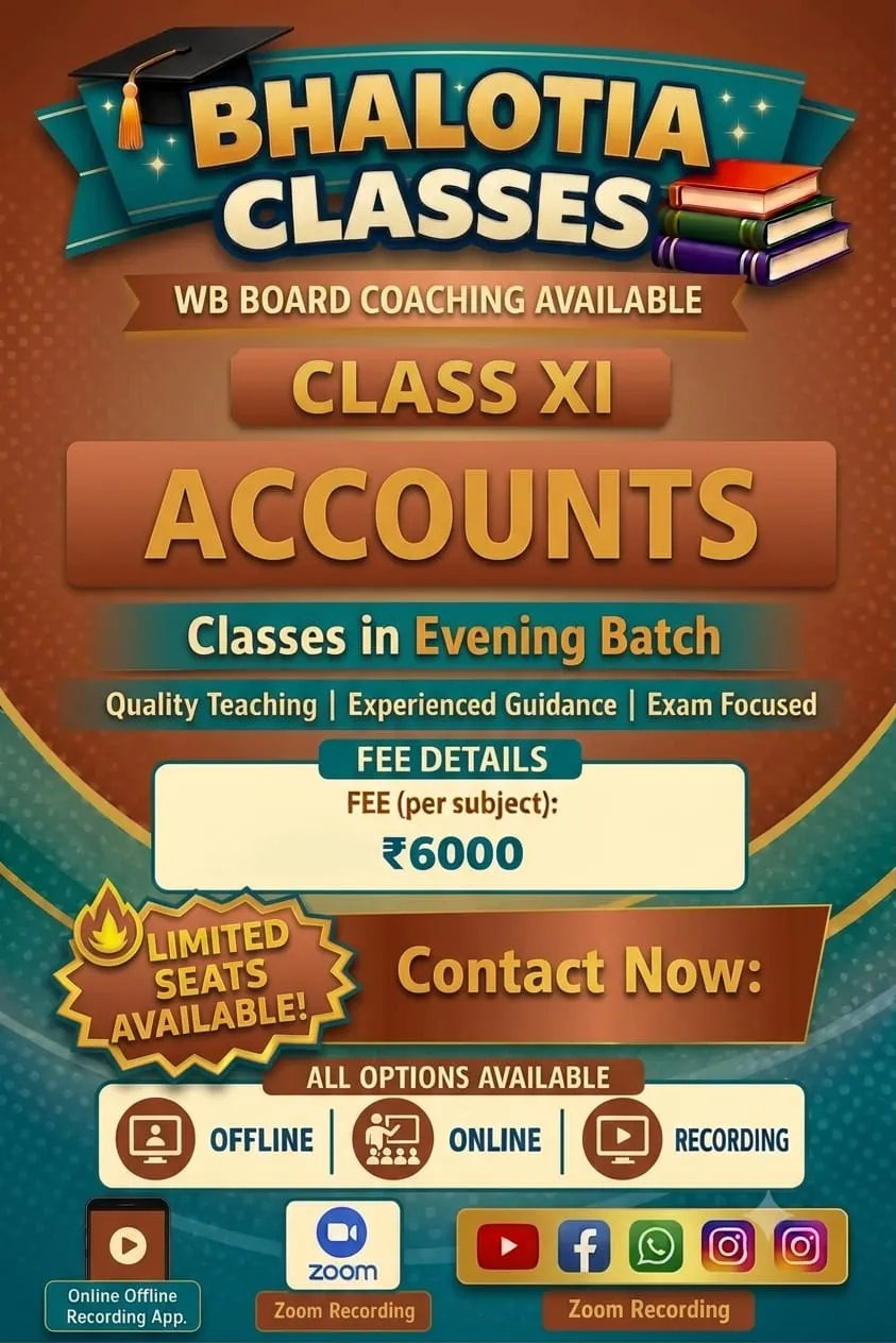 ACCOUNTANCY CLASSXI (WB) BY RAVI KANT BHALOTIA 