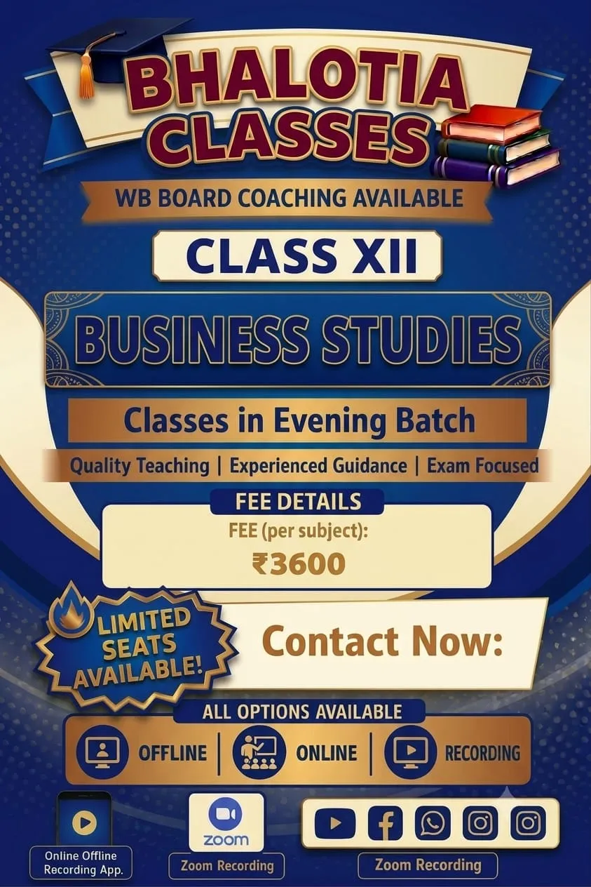 BUSINESS STUDIES CLASSXII (WB) BY RAVI KANT BHALOTIA 