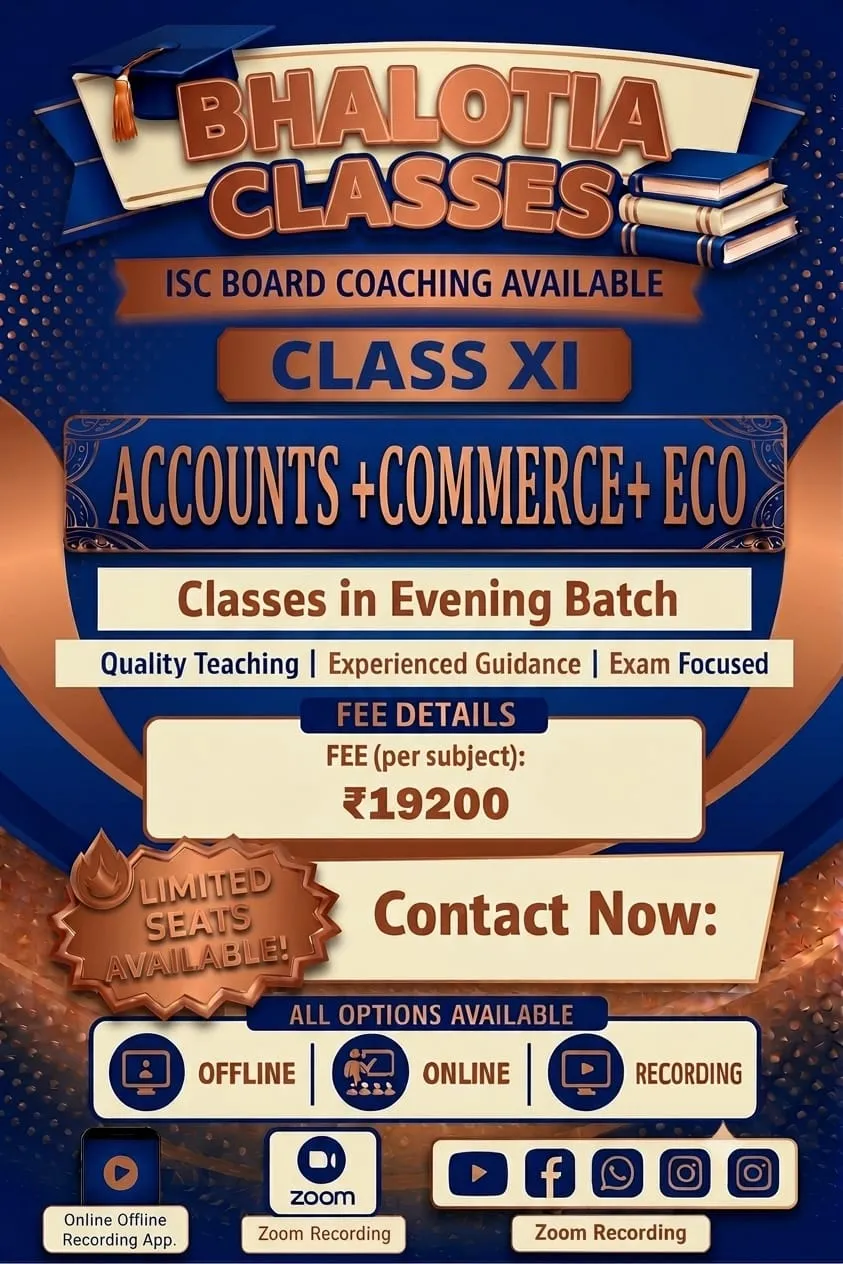 COMBO XI (ISC) BY RAVI KANT BHALOTIA 