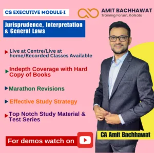 JURISPRUDENCE ,INTERPRETATION &GENERAL LAWS BY CA AMIT BACHAWAT (EXECUTIVE)