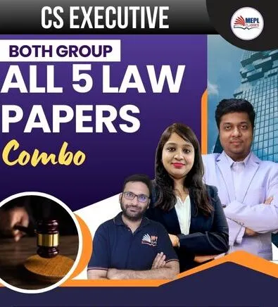 BOTH GROUP - ALL 5 LAW PAPERS COMBO (EXECUTIVE)