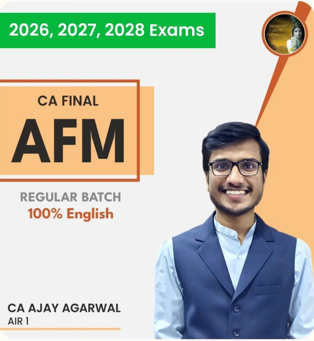AFM 100% ENGLISH BY CA AJAY AGARWAL 