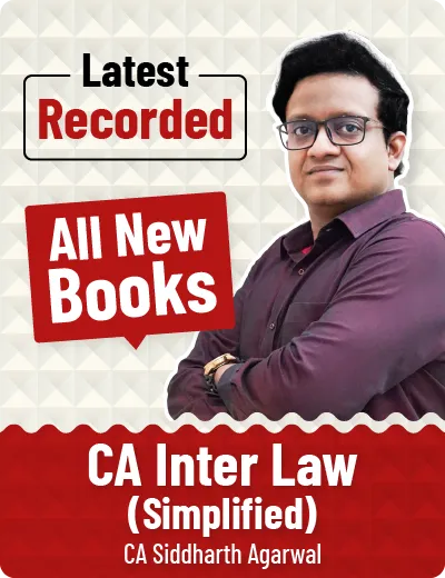 LAW LATEST RECORDED BATCH FOR JAN 2027 BYCA SIDDHARTH AGARWAL(CA INTER)