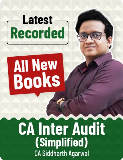 AUDIT LATEST RECORDED BATCH FOR SEP 26 ,JAN & MAY 2027 BY CA SIDDHARTH AGARWAL(CA INTER)