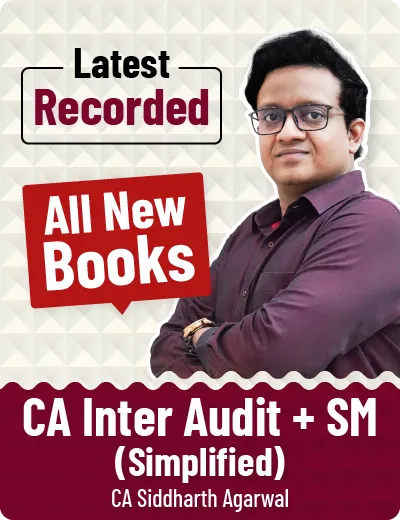 AUDIT & SM LATEST RECORDING BATCH FOR JAN & MAY 2027 BY CA SIDDHARTH AGARWAL(CA INTER)