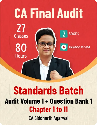 AUDIT STANDARDS BATCH BY CA SIDDHARTH AGARWAL (CA FINAL)