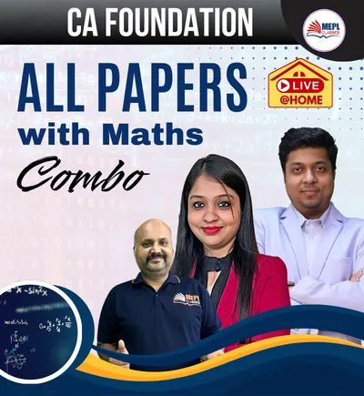 ALL PAPERS WITH MATHS COMBO ACCOUNTS RECORDED BY CA MOHIT AGARWAL(CA FOUNDATION)