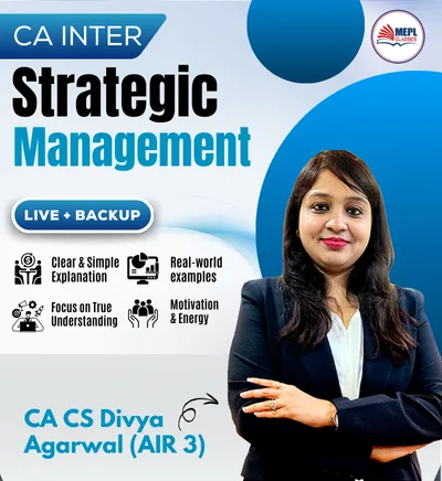 STRATEGIC MANAGEMENT BY CA CS DIVYA AGARWAL(CA INTER)