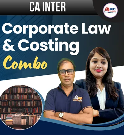 CORPORATE LAW & COSTING COMBO (CA INTER)