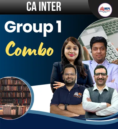 GROUP - 1 ALL PAPERS COMBO INCLUDING ADVANCED ACCOUNTING BY CA PRAVEEN SHARMA (CA INTER)