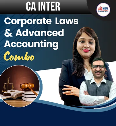 CORPORATE LAW & ADVANCED ACCOUNTING COMBO INCLUDING ADVANCED ACCOUNTING BY CA PRAVEEN SHARMA (CA INTER)