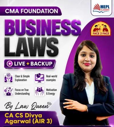 BUSINESS LAWS FACE TO FACE (CMA FOUNDATION)