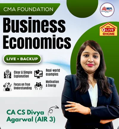 BUSINESS ECONOMICS LIVE AT HOME (CMA FOUNDATION)