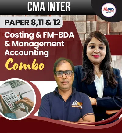 COST ACCOUNTING ,FINANCIAL MANAGEMENT & BUSINESS DATA ANALYTICS AND MANAGEMENT ACCOUNTING COMBO (CMA INTER)