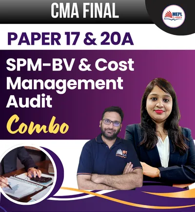 GROUP - 4 COST MANAGEMENT AUDIT & SMPBV COMBO (CMA FINAL)