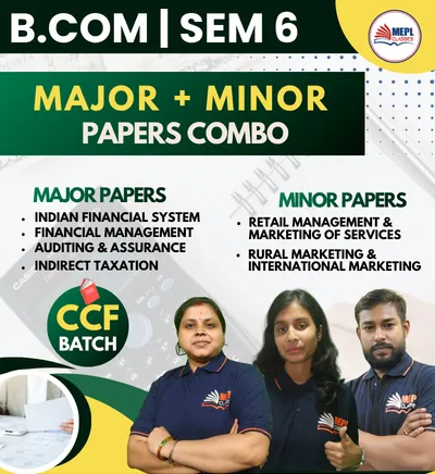 SEMESTER 6 CCF BATCH ALL MAJOR AND MINOR PAPERS COMBO 