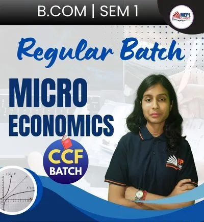SEMESTER 1 REGULAR BATCH MICRO ECONOMICS