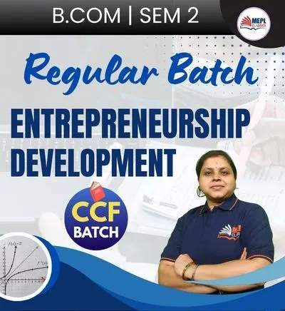 SEMESTER 1 REGULAR BATCH ENTREPRENEURSHIP DEVELOPMENT