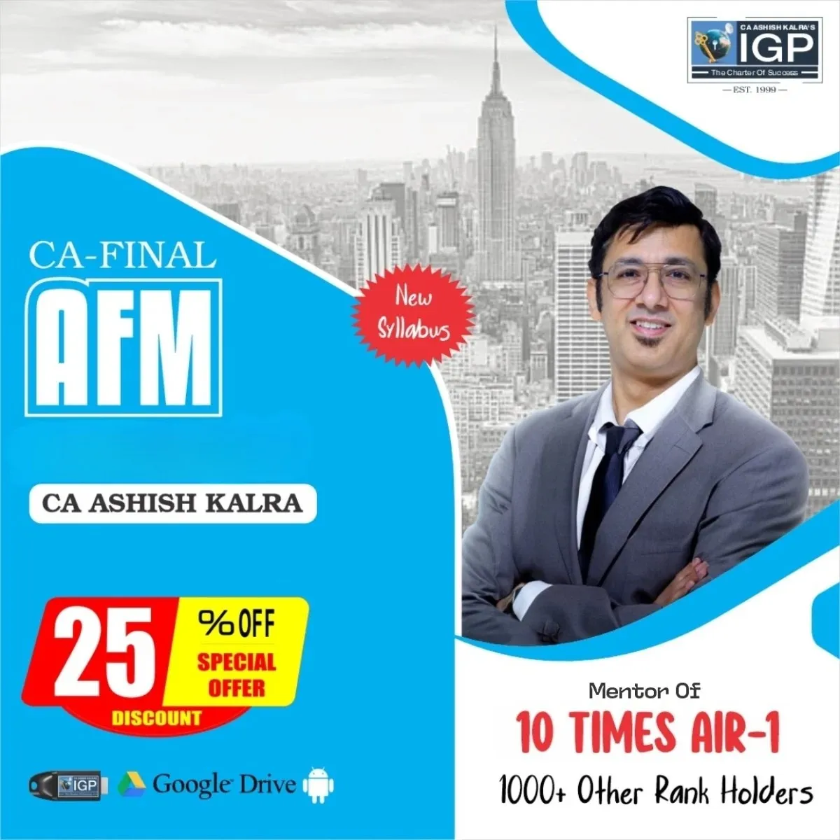 NEW COURSE AFM FOR 2026 & ONWARDS EAXM BY CA ASHISH KARLA ( CA FINAL)