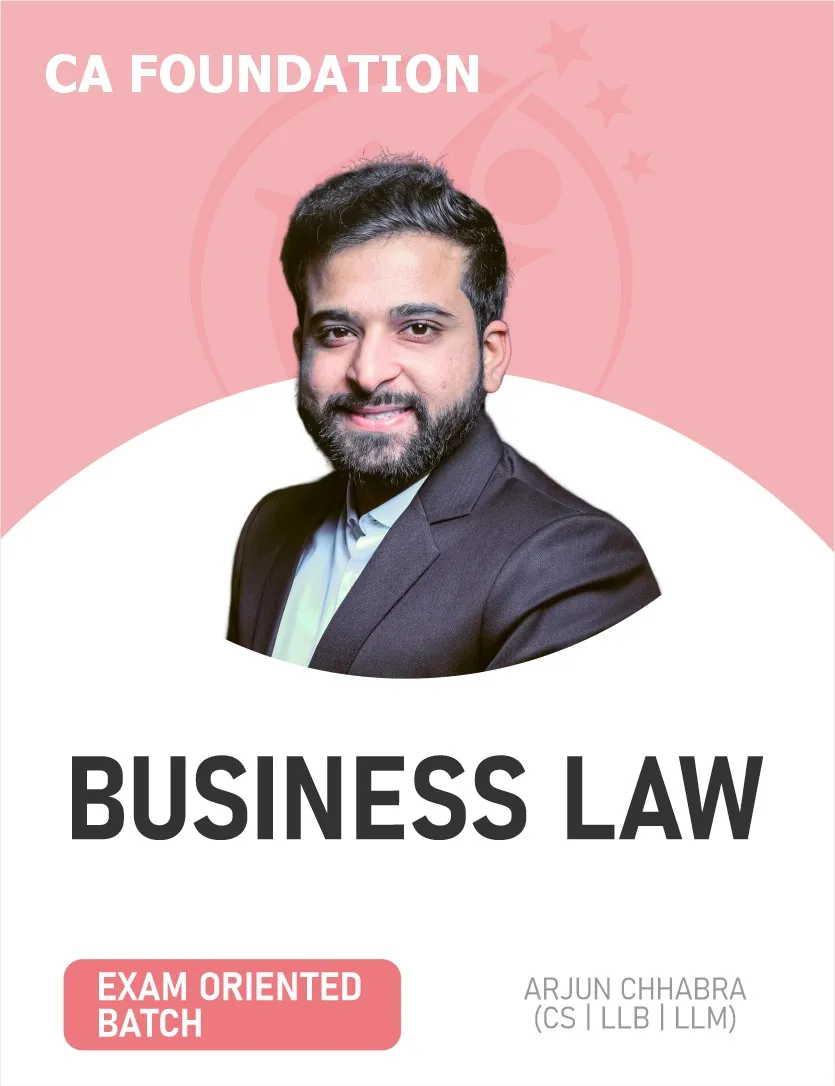 BUSINESS LAW EXAM ORIENTED FOR SEPT 2026 EXAMS (CA FOUNDATION)