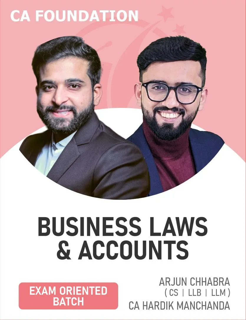 ACCOUNTS AND BUSINESS LAWS COMBO EXAM ORIENTED FOR SEPT 26 EXAMS (CA FOUNDATION)