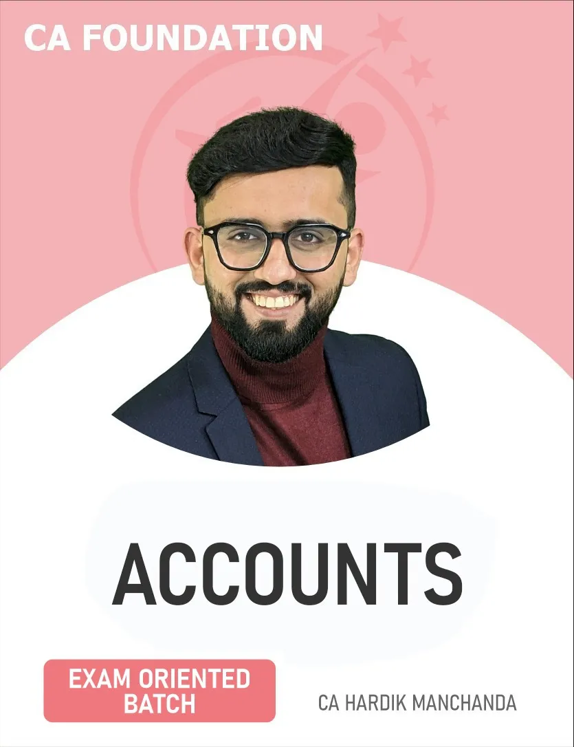 ACCOUNTS EXAM ORIENTED FOR SEPT 26 EXAMS (CA FOUNDATION)