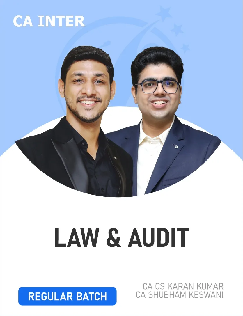 CORPORATE & OTHER LAW & AUDIT REGULAR BATCH FOR SEP 26 & JAN 27 EXAMS (CA INTER)