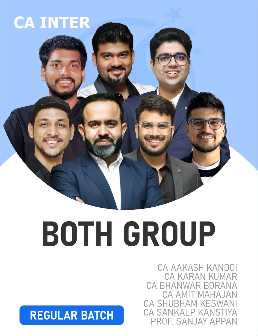BOTH GROUP REGULAR BATCH FOR MAY 27 &  ONWARDS (CA INTER)