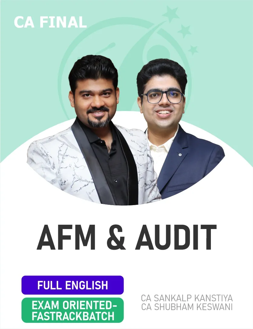 AFM & AUDIT EXAM ORIENTED FASTTRACK COMBO FOR NOV 26 EXAMS FULL ENGLISH (CA FINAL)